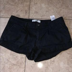 Abercrombie and Fitch black shorts